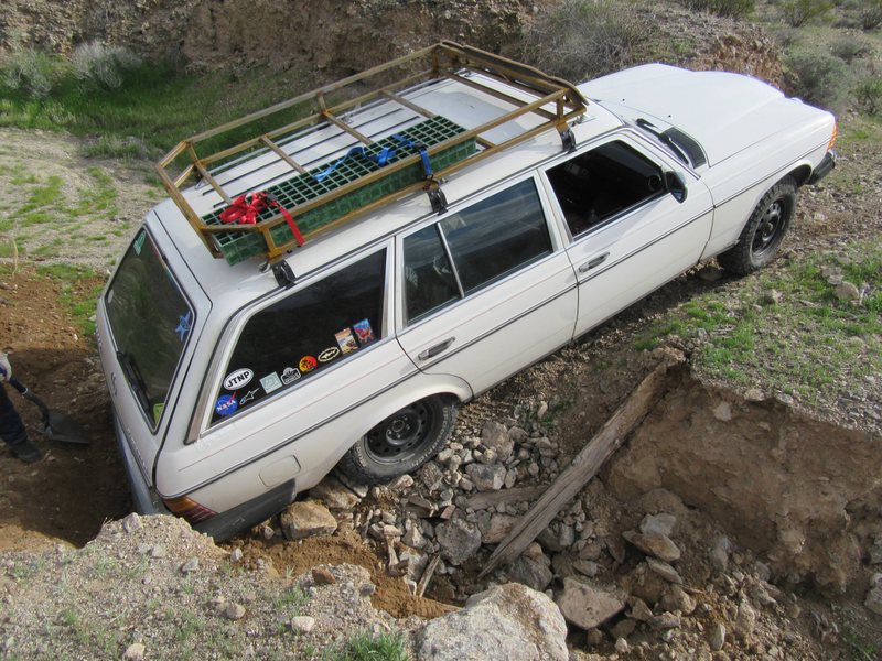 Illustration for article titled How To Turn An Old Diesel Mercedes Into The Ultimate Off-Roading Wagon
